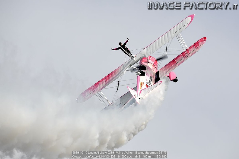 2019-10-12 Linate Airshow 02894 Wing Walker - Boeing Stearman ST-75.jpg
